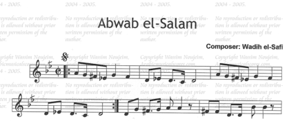 Abwab el Salam Wadih el Safi