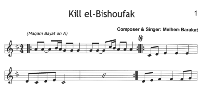 kell el bishoufak by Melhem Barakat