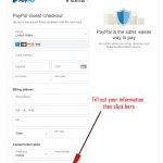 Paypal payment sheet music